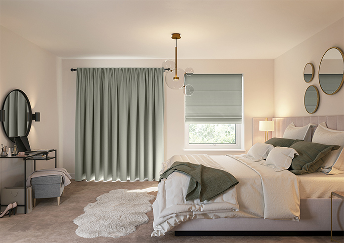 Kyoto Faux Silk, Greige - Made to Measure Curtains - Image 15